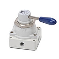 NITRA® Pneumatic Rotary Style Hand Lever Operated Directional Control Valve