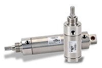 NITRA® F-Series Round Body Stainless Steel Air Pneumatic Cylinders