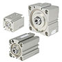 NITRA® H-Series Metric Compact Pneumatic Cylinders