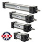 NITRA® D2-Series Heavy-Duty NFPA Tie Rod Pneumatic Cylinders